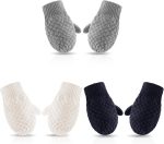 Baby Knit Mittens Toddler Boys Girls Gloves Winter Infant Newborn No Scratch Mitten 0-3 Years - Image 2